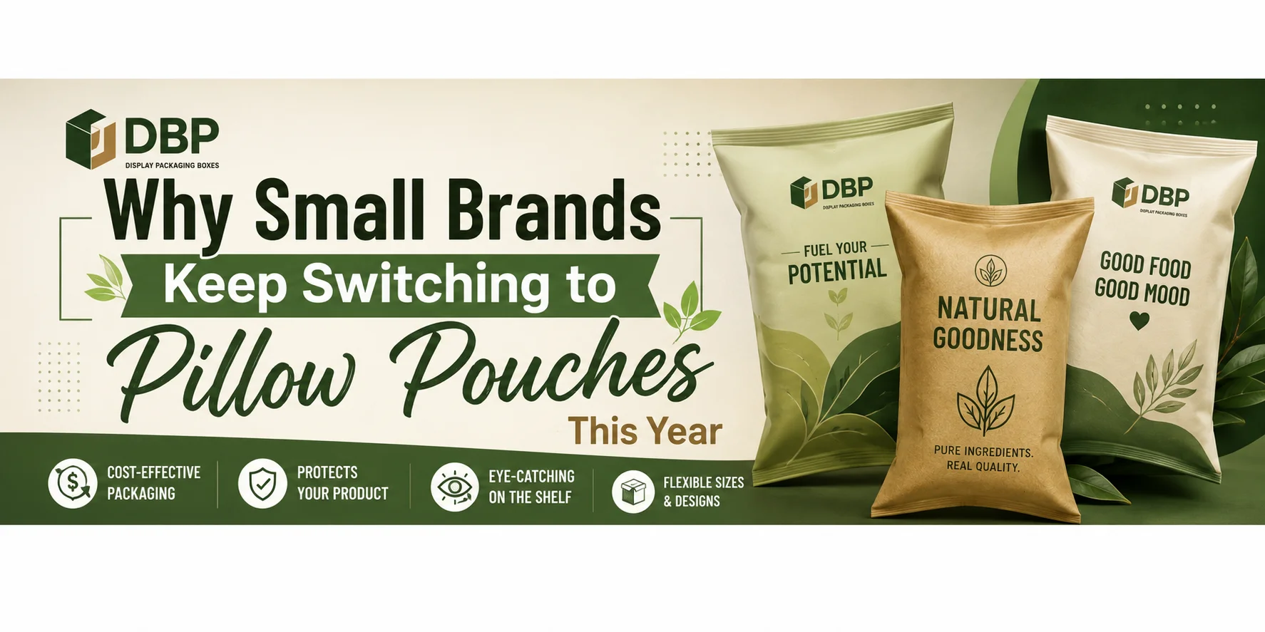 Why Small Brands Keep Switching to Pillow Pouches This Year