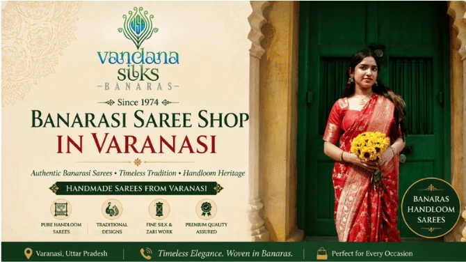 Authentic Banarasi Sarees in India from Varanasi