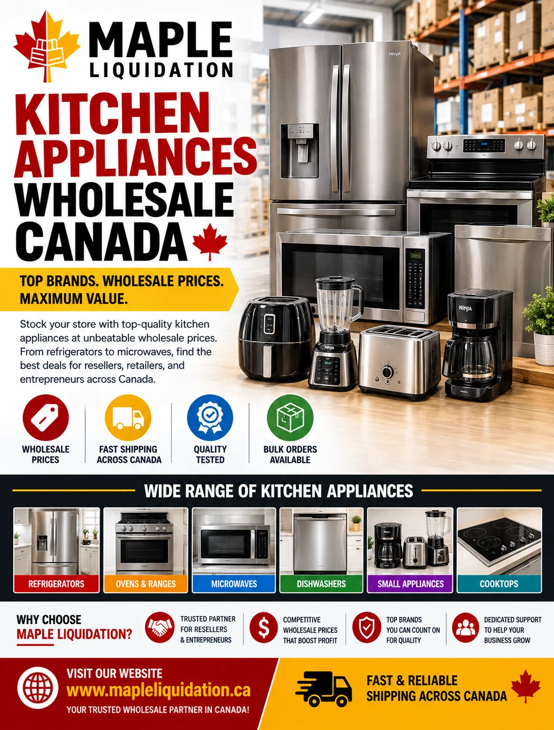 Kitchen Appliances Wholesale: How to Buy Quality Appliances at Bulk Prices