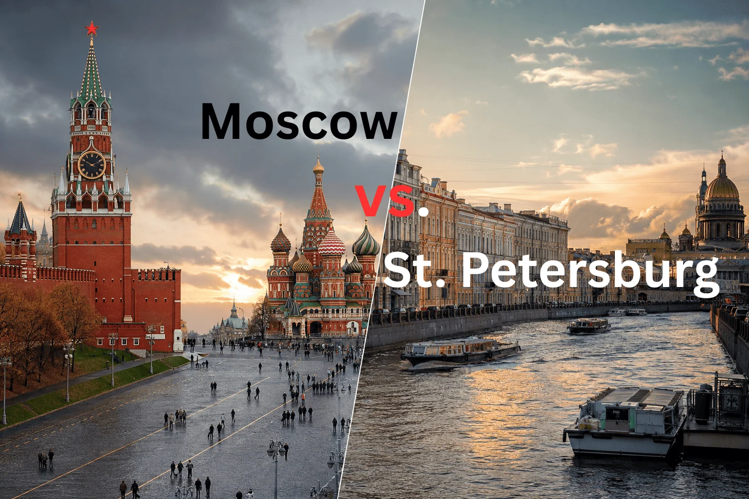 Moscow vs. St. Petersburg: Which Russian City Should You Visit First?