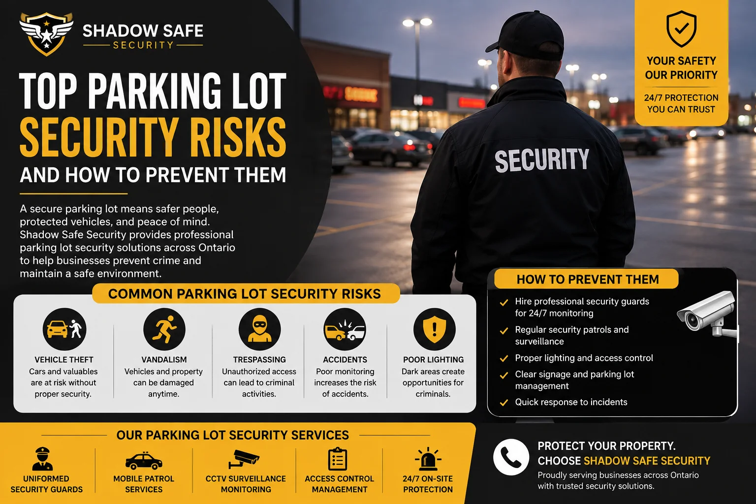 Top Parking Lot Security Risks and How to Prevent Them