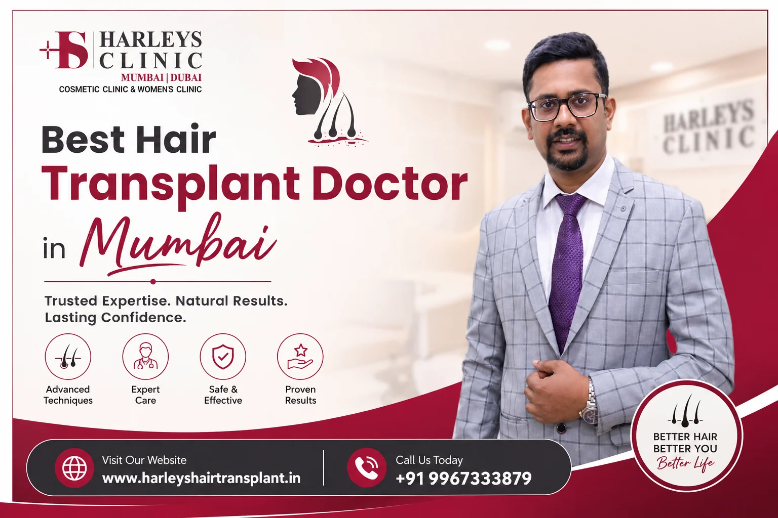 Best Hair Transplant Doctor in Mumbai: Restore Your Confidence and Your Hair