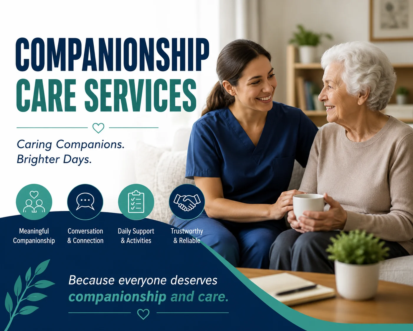 Companionship Care Services for Comfort & Connection