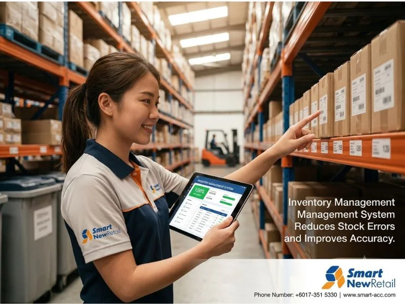 How an Inventory Management System Reduces Stock Errors and Improves Accuracy