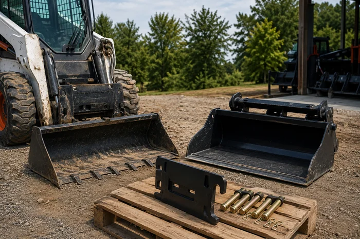Don't Assume Every Bucket Fits Every Skid Loader Mount — Check This First