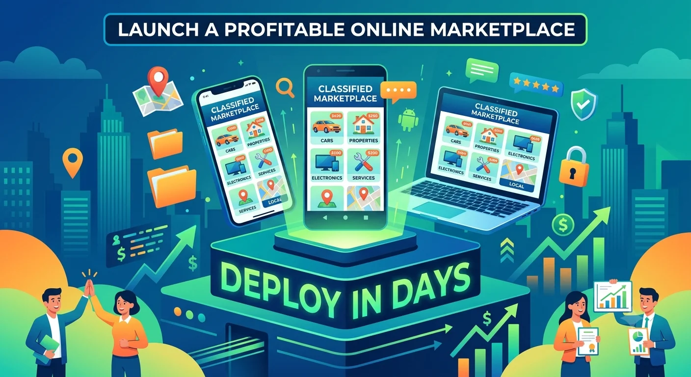 How to Launch a Profitable Online Marketplace in Days with Appysa’s Classified Script