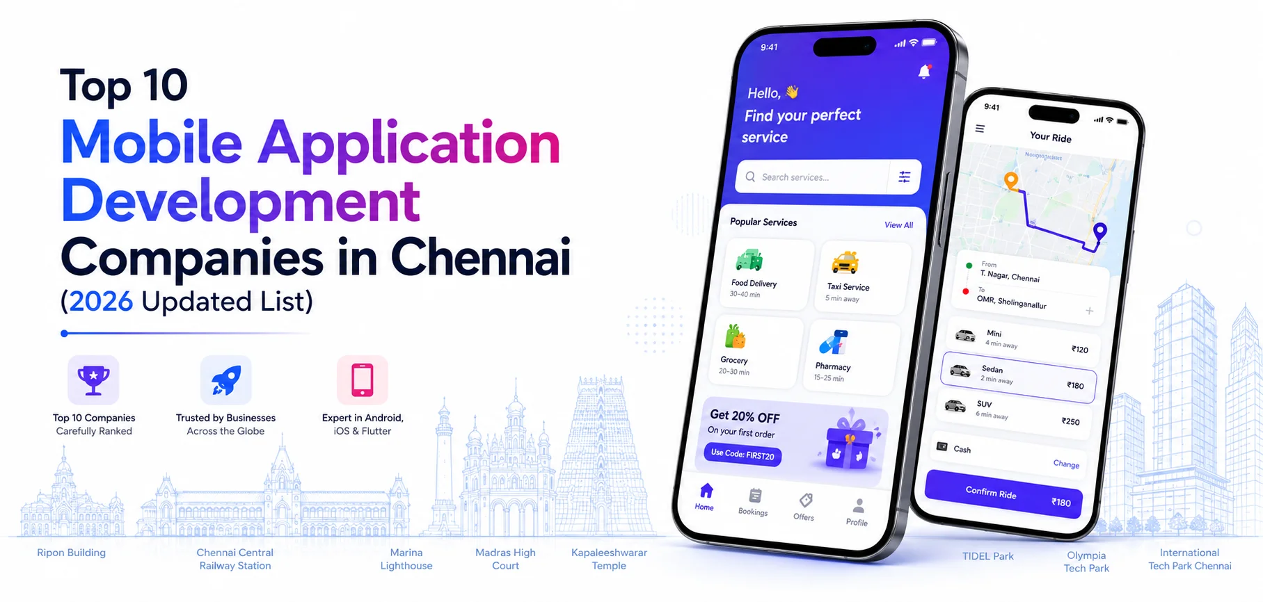 Top 10 Mobile Application Development Companies in Chennai