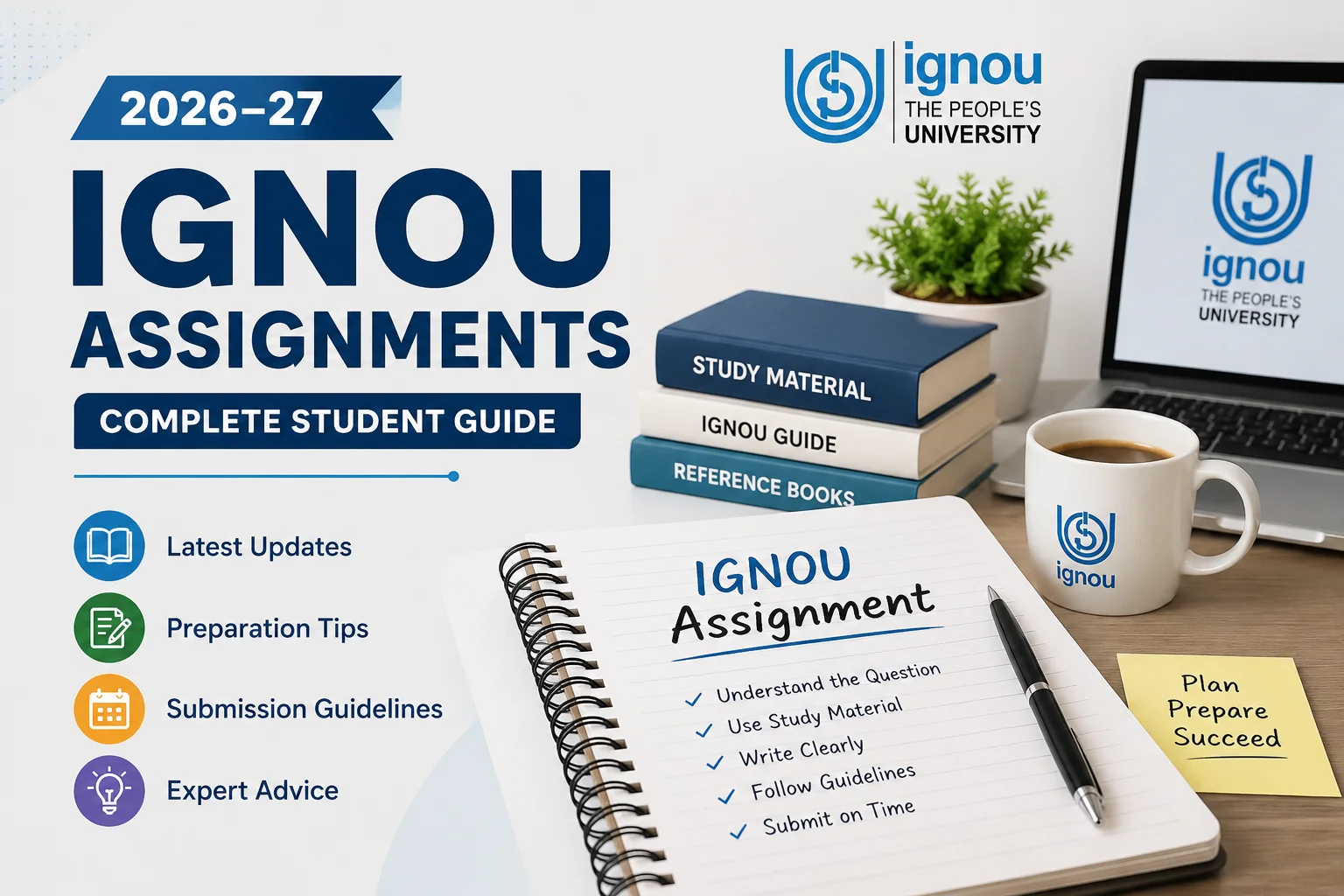 IGNOU Assignments 2026–27 – Complete Student Guide