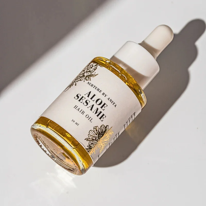 Aloe Sesame Hair Oil: Nature's Secret for Hair Growth