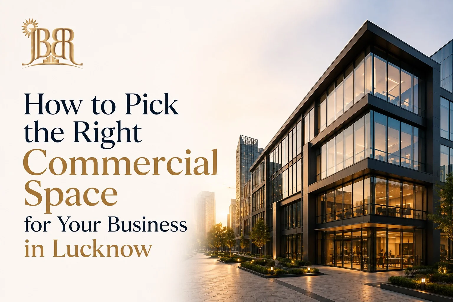 How to Pick the Right Commercial Space for Your Business in Lucknow