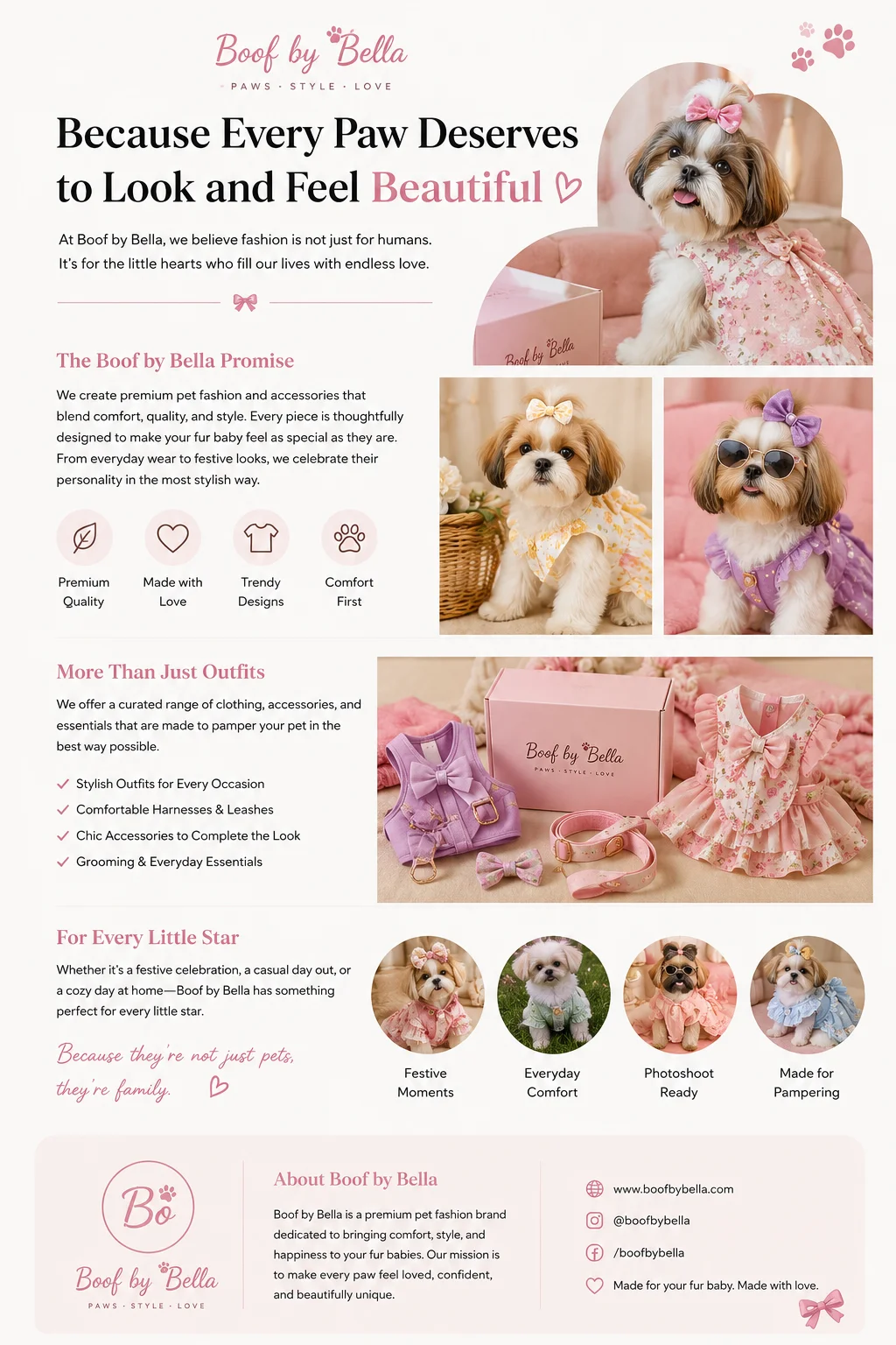 Because Every Paw Deserves to Look and Feel Beautiful: The Rise of Pet Fashion with Boof by Bella