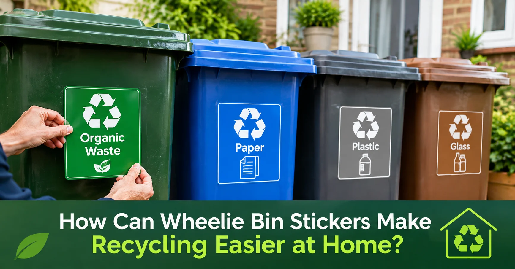 How Can Wheelie Bin Stickers Make Recycling Easier at Home?