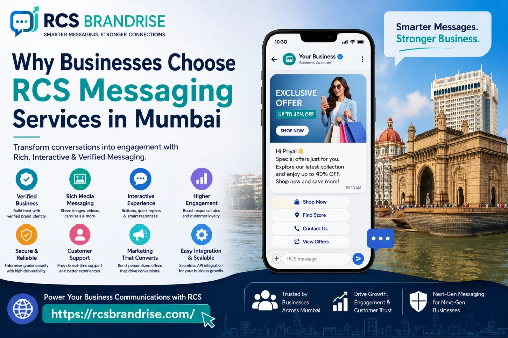 Why Businesses Choose RCS Messaging Services in Mumbai