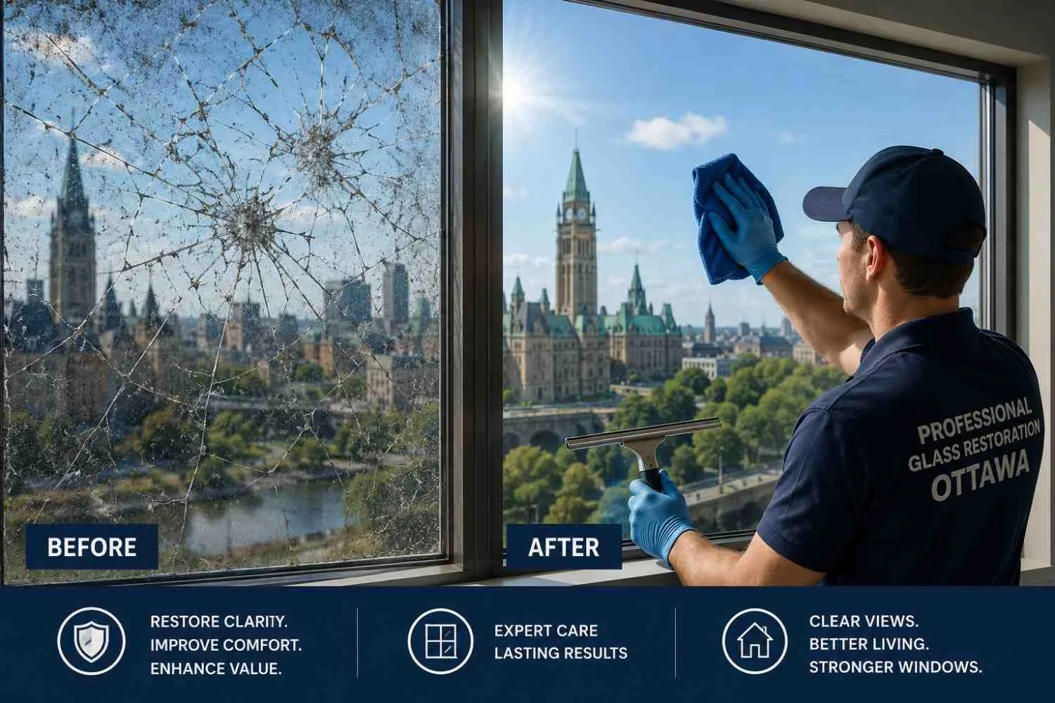Glass Restoration Ottawa: Restore Damaged Windows With Professional Care