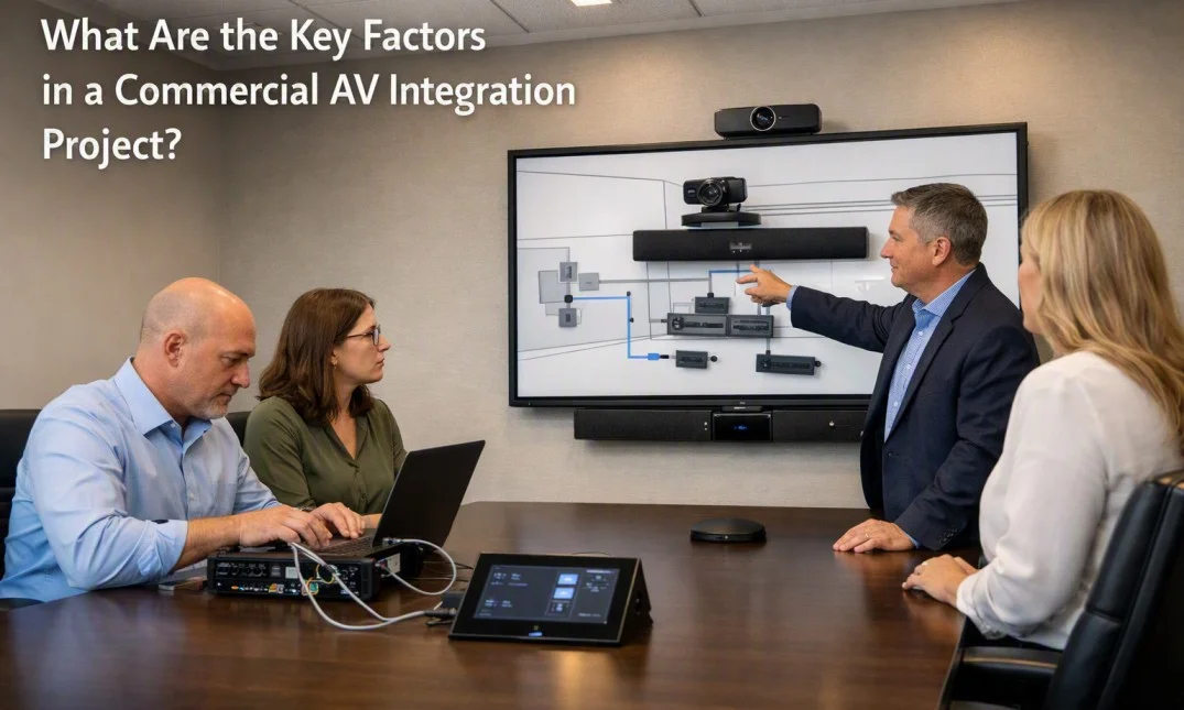 What Are the Key Factors in a Commercial AV Integration Project?
