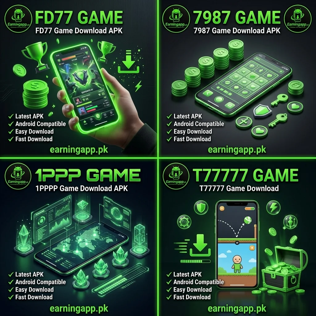 Mobile Apps for Online Earning in Pakistan 2026 – Latest APKs, Rewards & Gaming Platforms