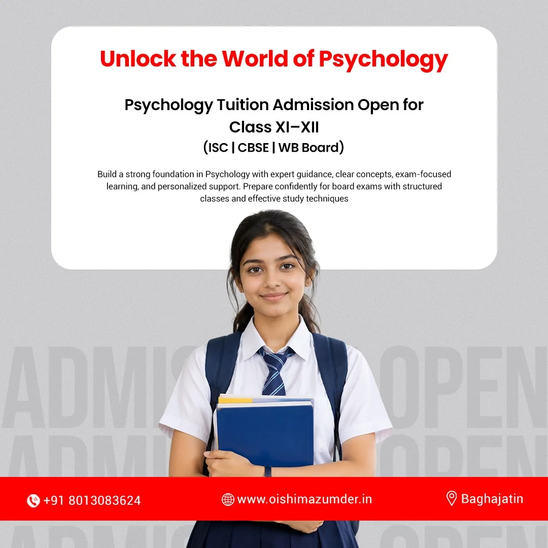 Best Psychology Teacher in Kolkata for Academic Success