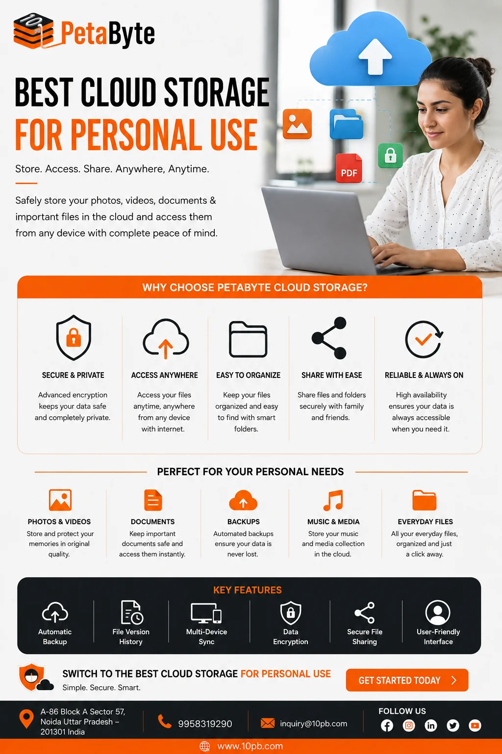 Best cloud storage for personal use.