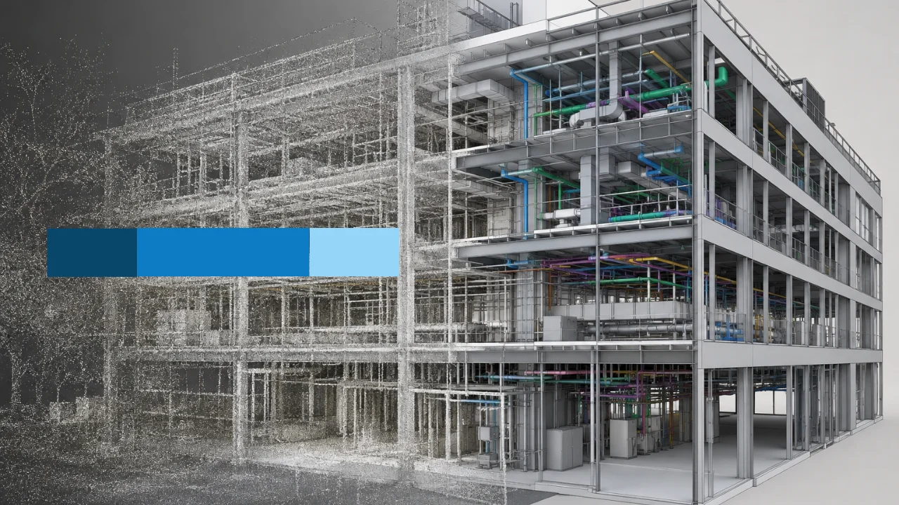 Point Cloud to BIM Services for Hotel MEP Coordination