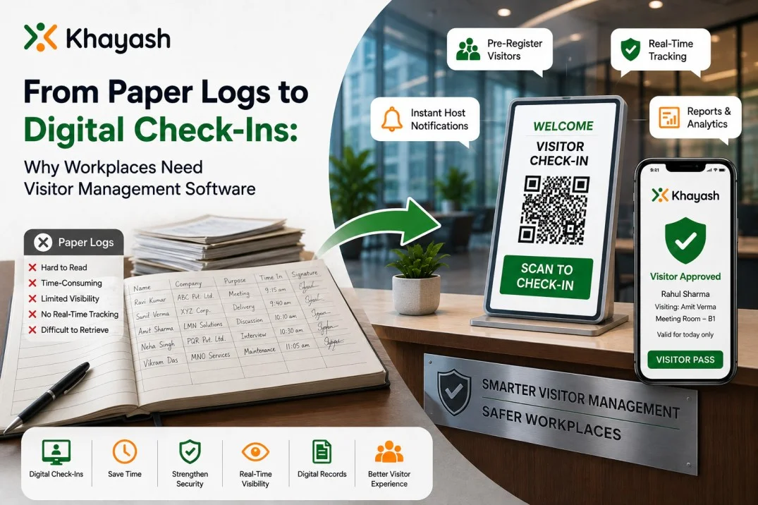 From Paper Logs to Digital Check-Ins: Why Workplaces Need Visitor Management Software