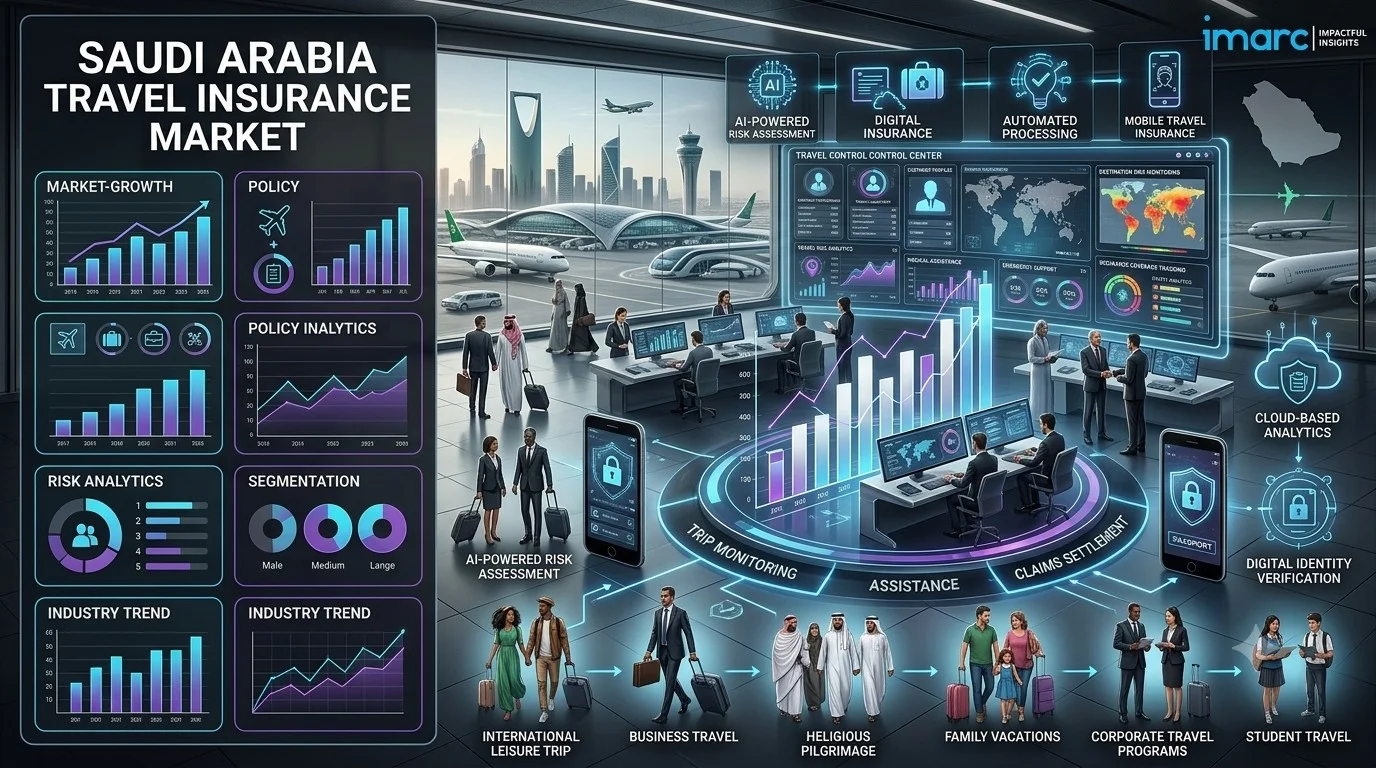 Saudi Arabia Travel Insurance Market 2026–2034: Growth Drivers, Challenges & Emerging Trends