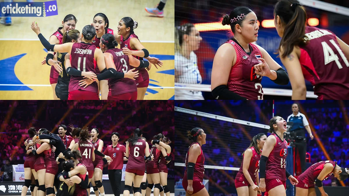 Summer Games Tickets: Thailand Historic Volleyball Triumph Sends Them to LA 2028