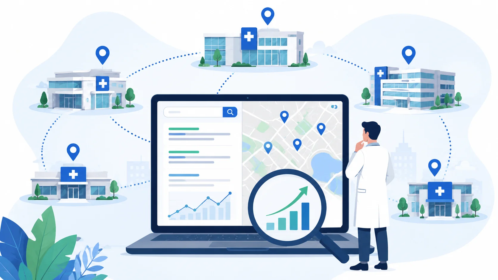 SEO for Multi-Location Healthcare Groups: Scaling Visibility Without Chaos