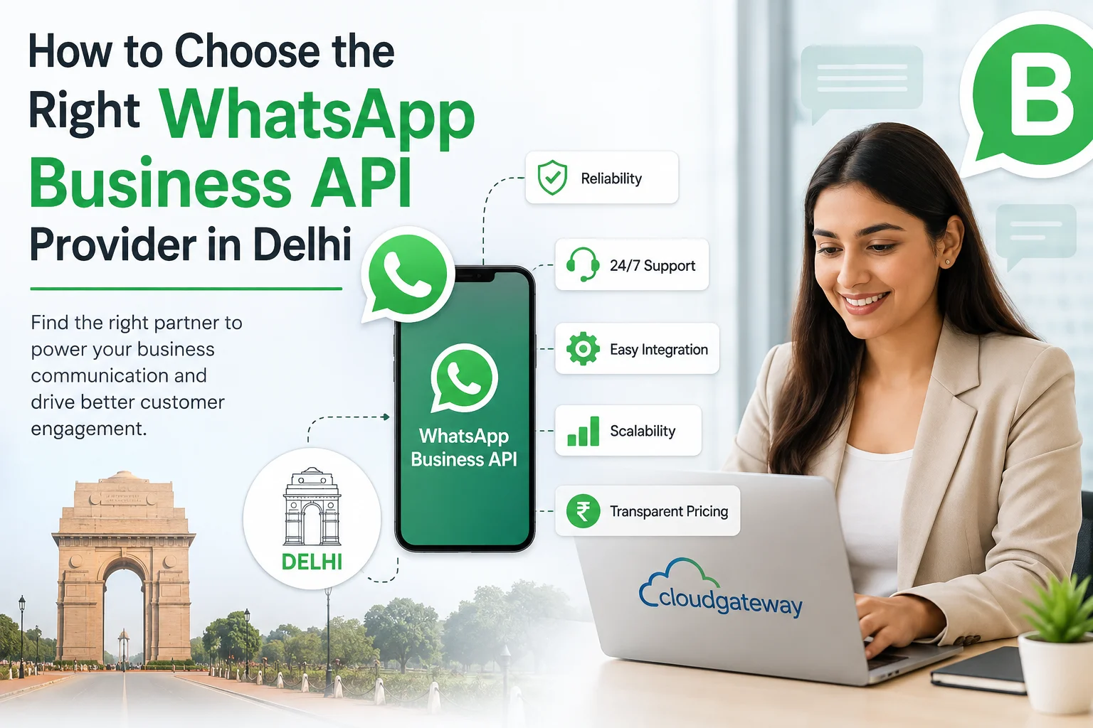 How to Choose the Right WhatsApp Business API Provider in Delhi