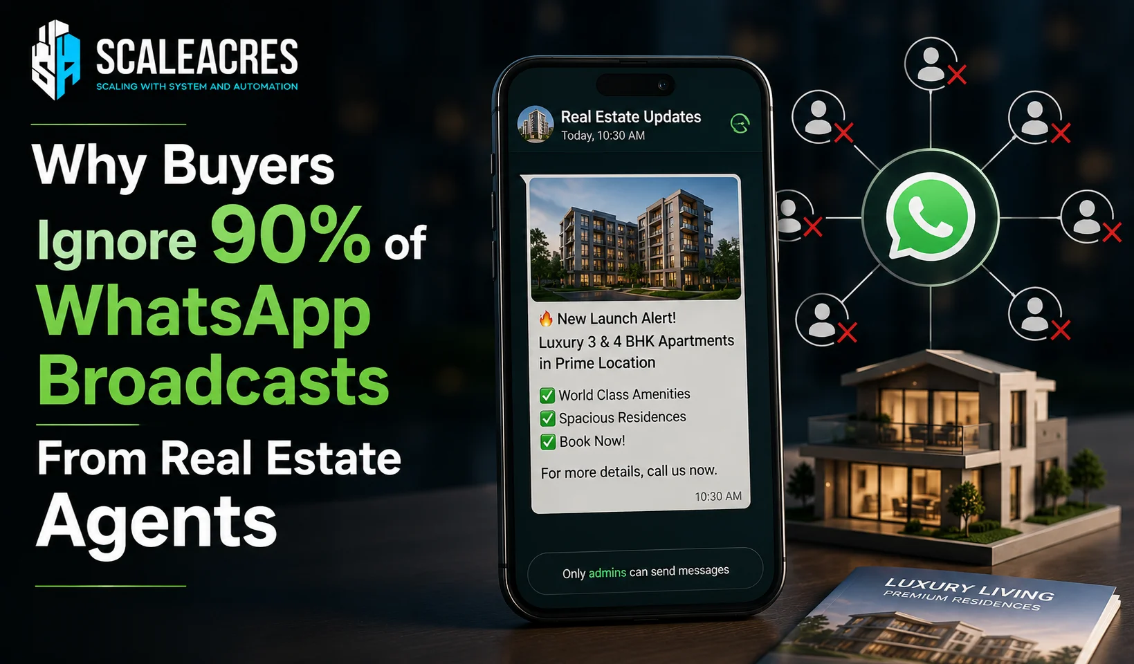 Why Buyers Ignore 90% of WhatsApp Broadcasts From Real Estate Agents