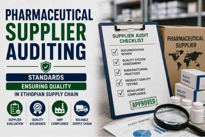 Pharmaceutical Supplier Auditing Standards: Ensuring Quality in Ethiopian Supply Chain
