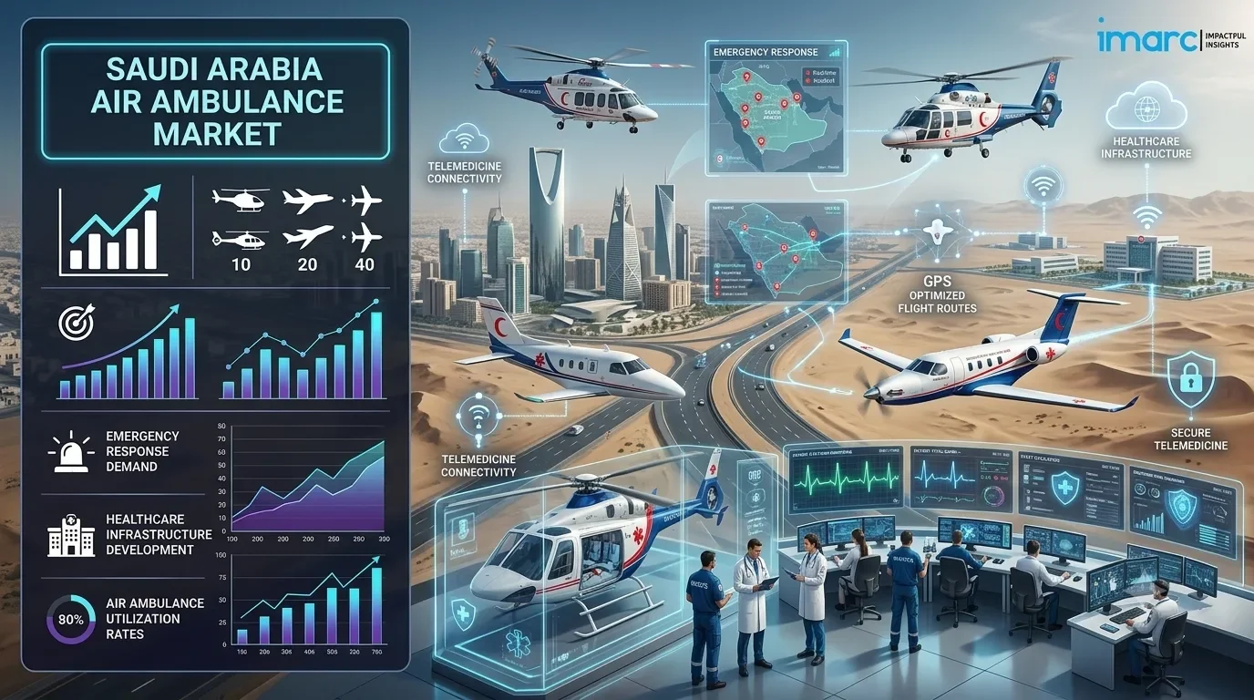 Saudi Arabia Air Ambulance Market Expansion 2026–2034: AI & Digital Transformation