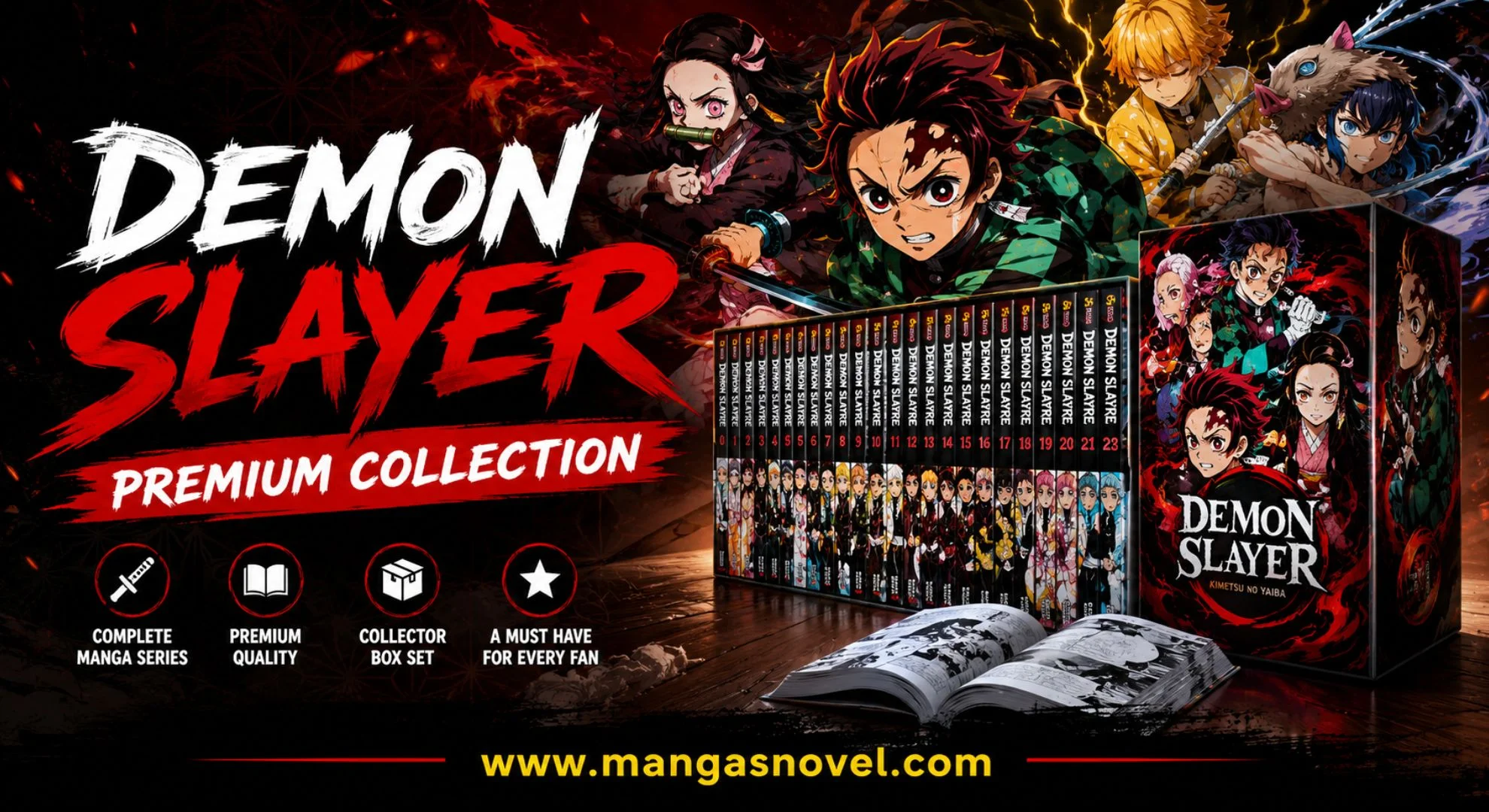 Build Your Anime Library with the Demon Slayer Premium Collection