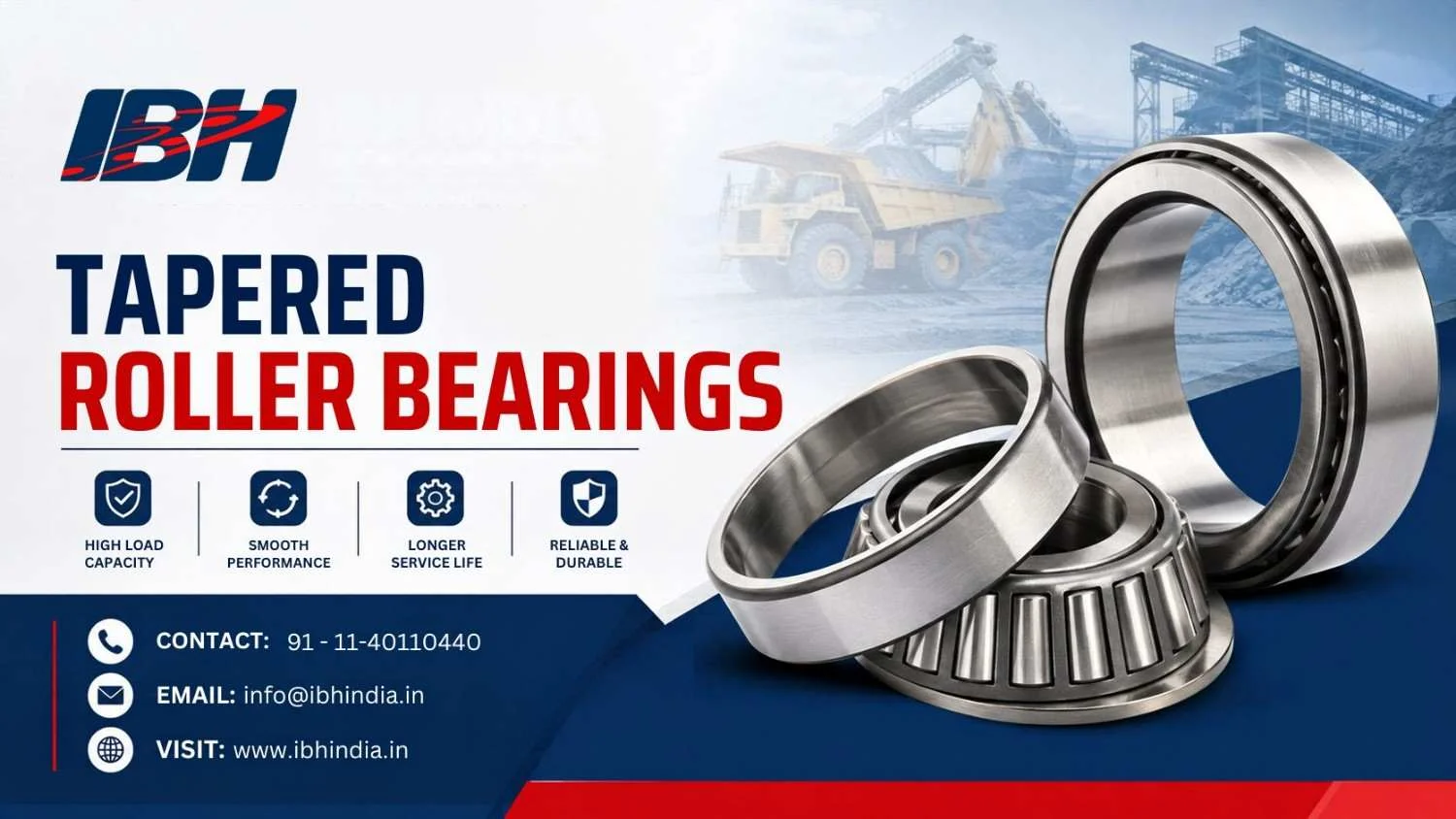 Why Tapered Roller Bearings Are Ideal for Heavy Loads
