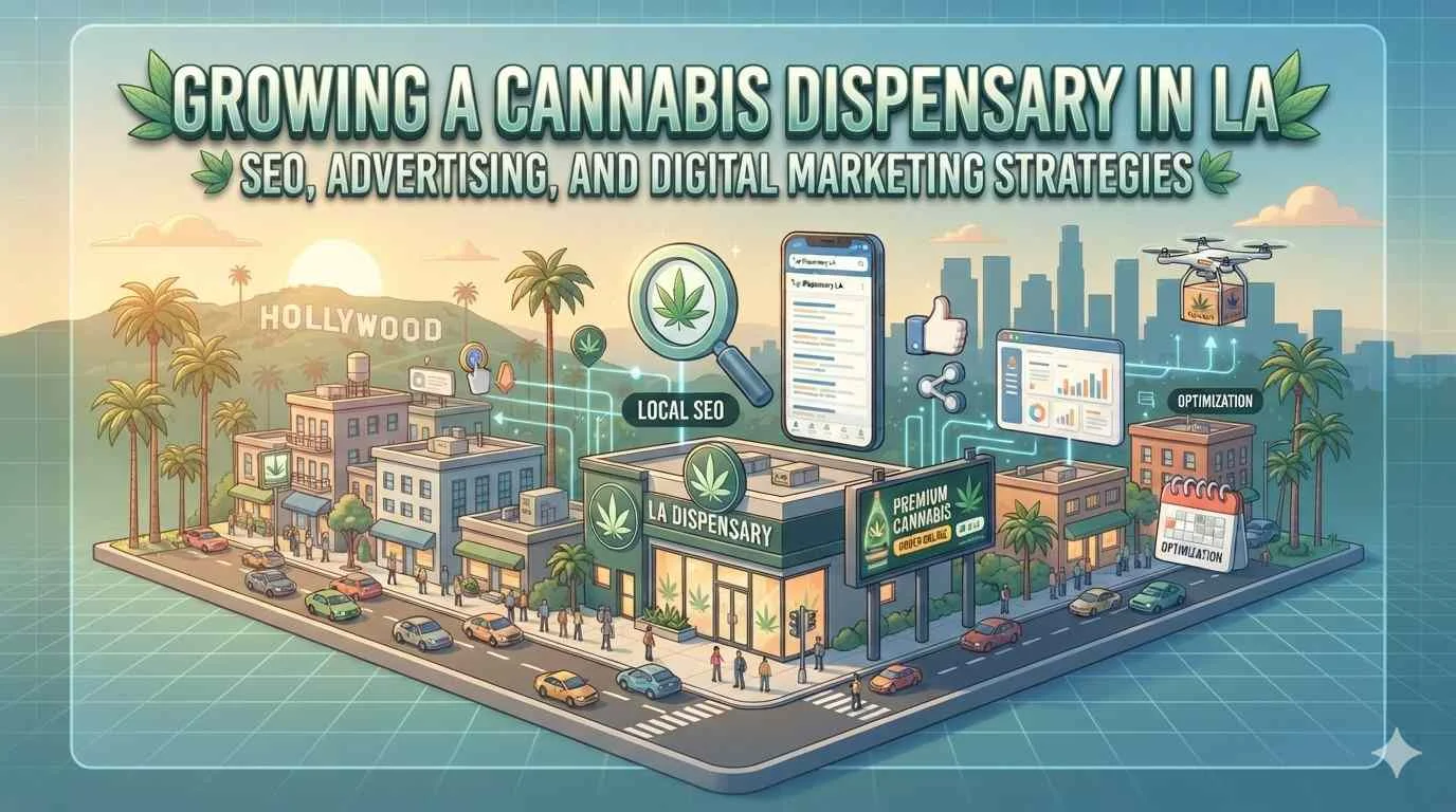 Growing a Wellness Products Dispensary in LA: SEO, Advertising, and Digital Marketing Strategies