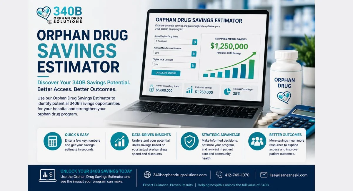 What a 340B Orphan Drug Savings Estimator Reveals About Your Hospital Budget