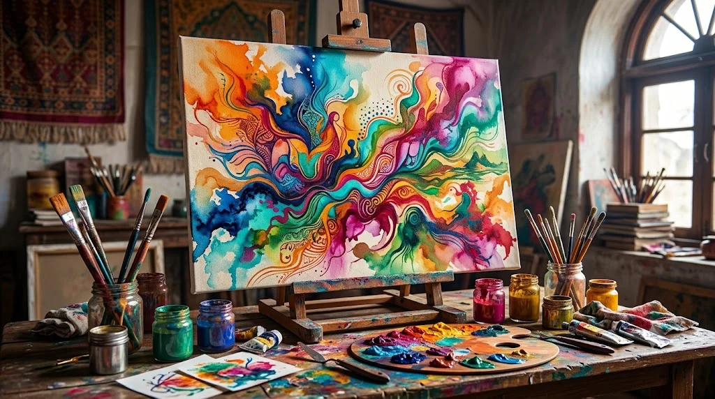 Exploring the expressive power of colour in art