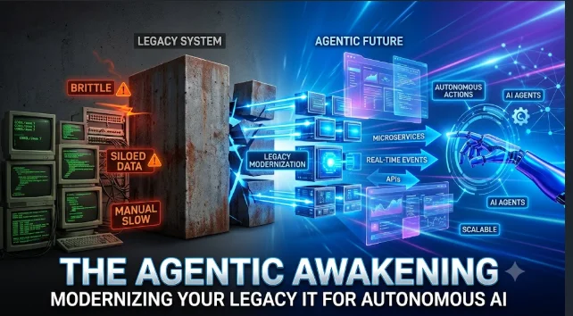 The Agentic Awakening: Why Legacy Modernization is the Non-Negotiable