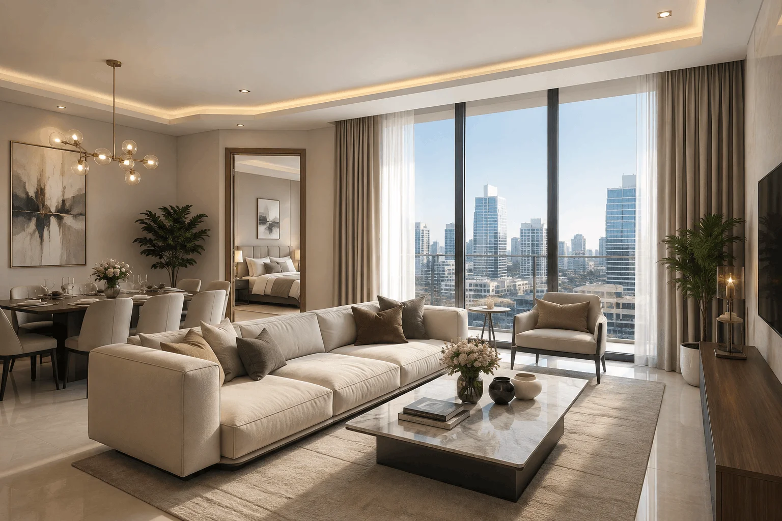 Best Areas to Buy a 1 BHK Apartment in Dubai for High Rental Yield