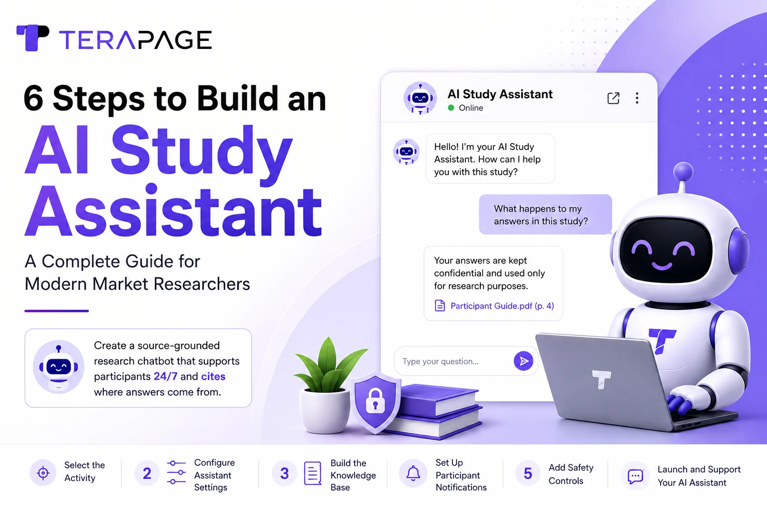 6 Steps to Build an AI Study Assistant (Research Chatbot) on Terapage: A Complete Guide for Modern Market Researchers