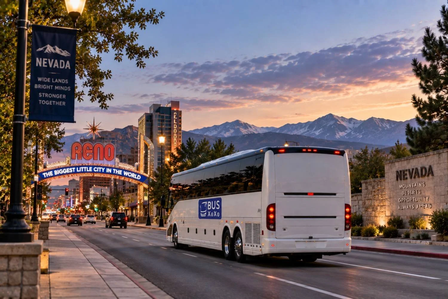 Is a Full-Size Charter Bus in Nevada Right for Your Group?