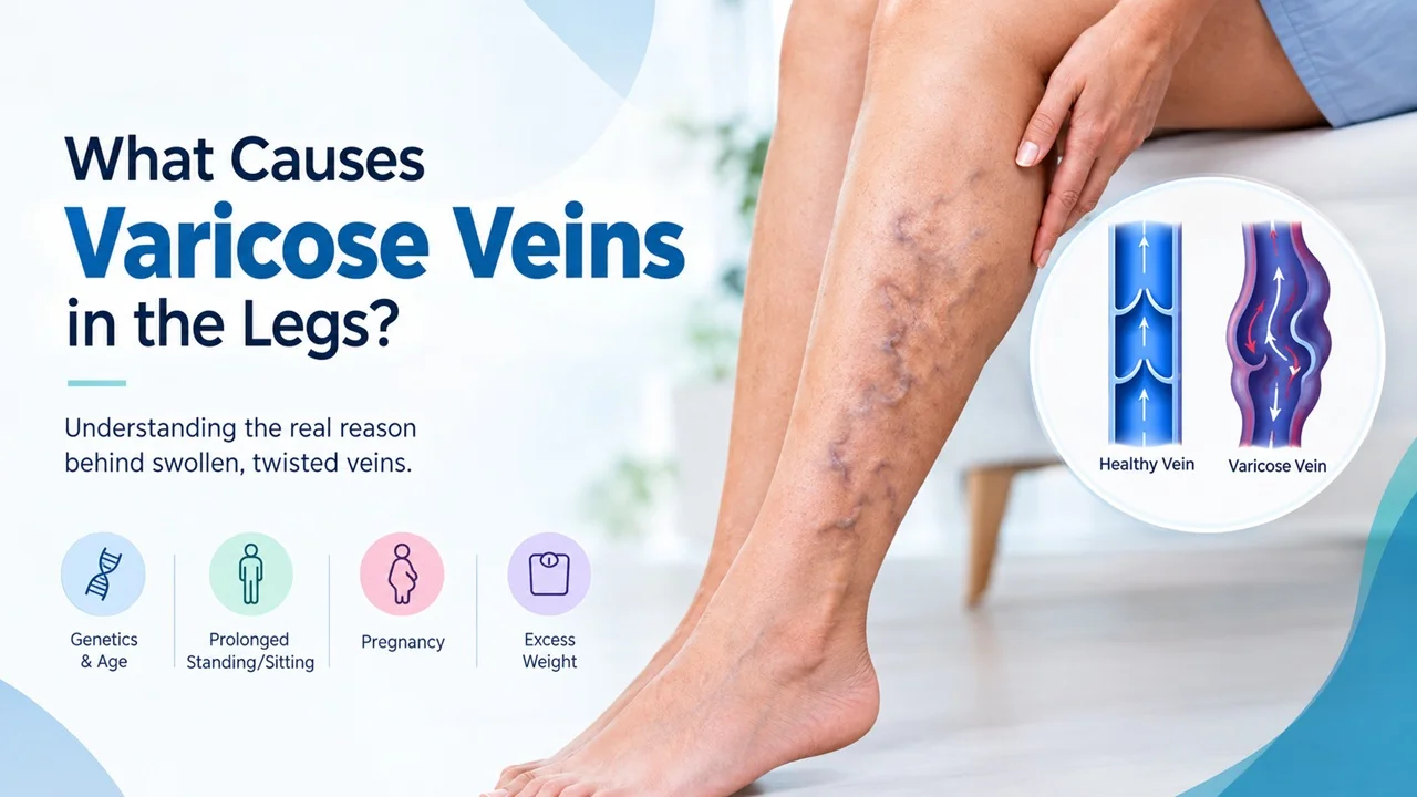 What Causes Varicose Veins in the Legs?