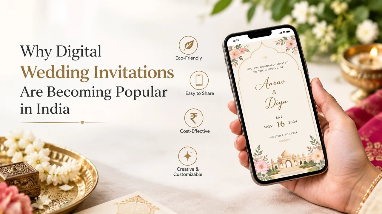 Why Digital Invitation Videos Are Becoming Popular in India