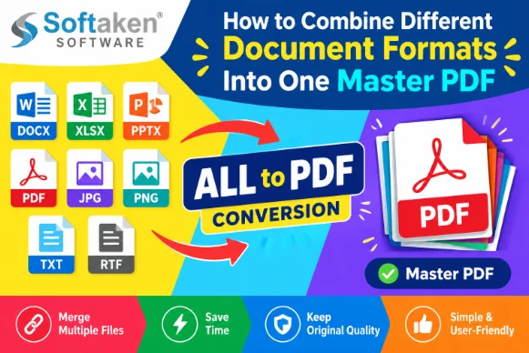How to Combine Different Document Formats Into One Master PDF