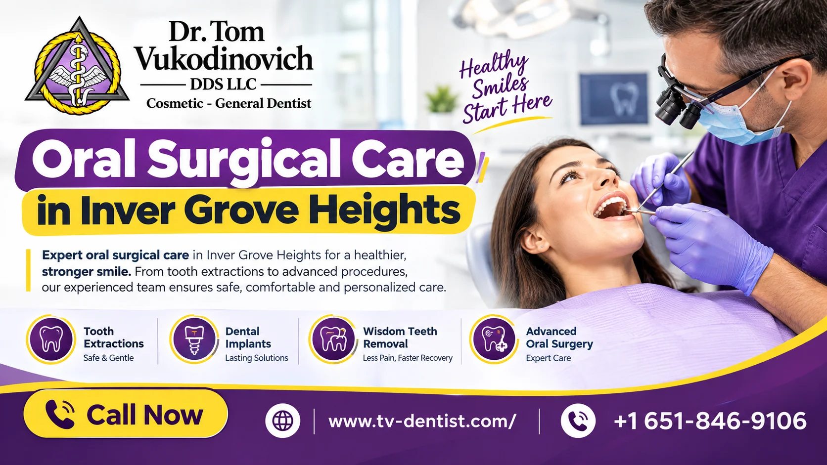 Oral Surgical Care in Inver Grove Heights | Dr. Tom