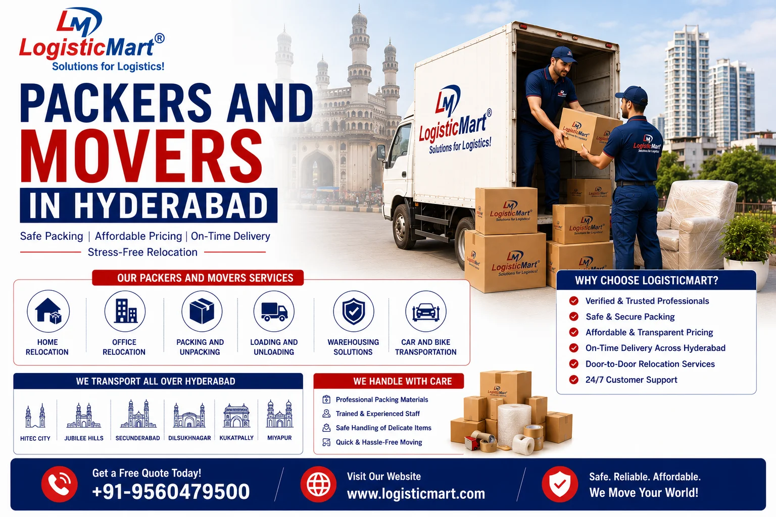 How Can You Choose the Right Packers and Movers in Hyderabad?