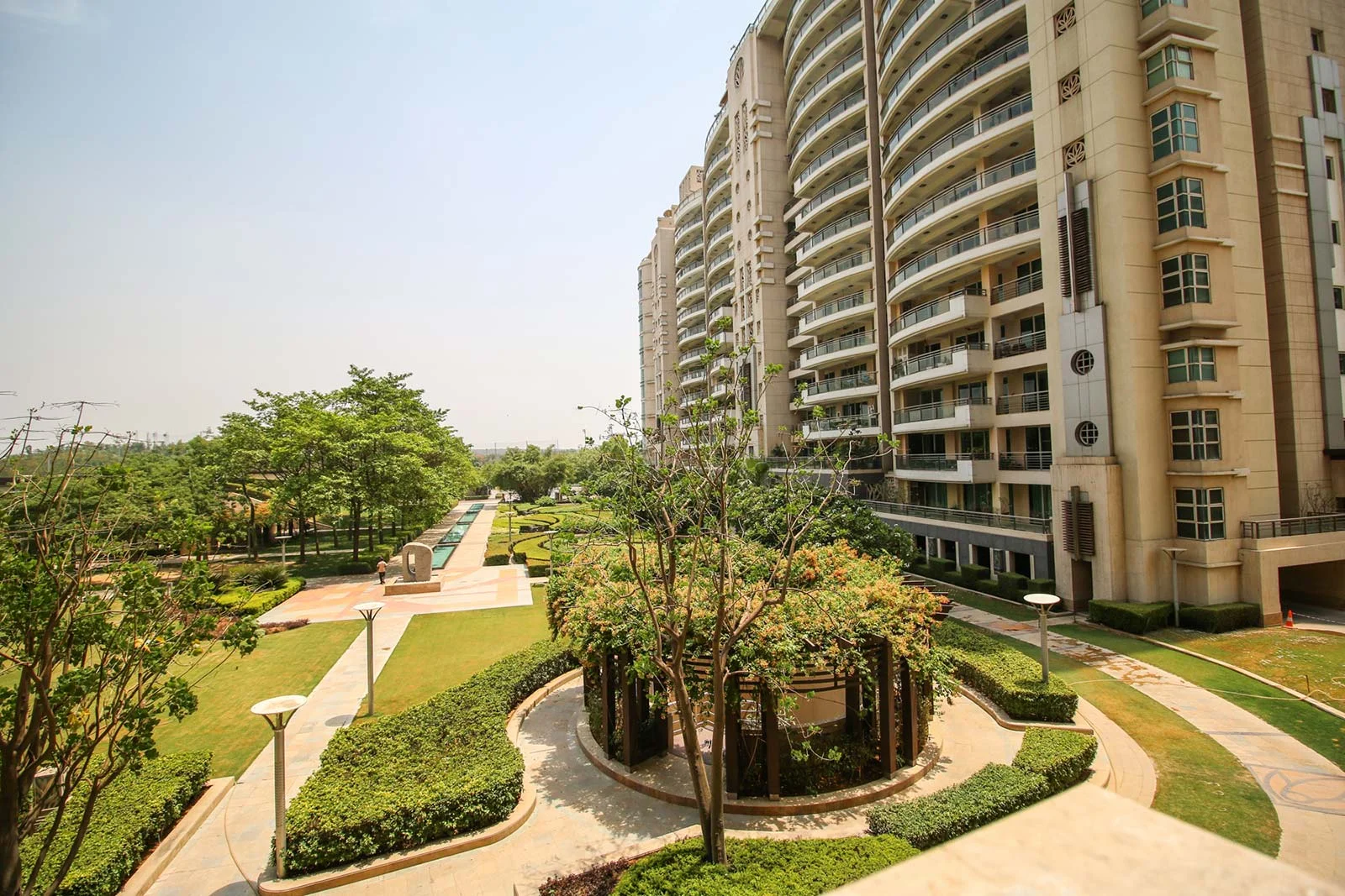 How DLF The Aralias Harmonizes High-Rise Luxury with Landscape