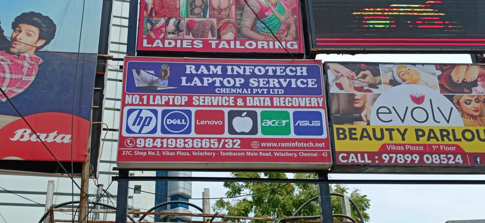 Professional laptop repair, servicing, hardware upgrades and data recovery solutions for customers in Velachery, Chennai.