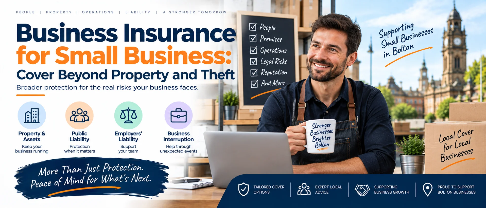 Business Insurance for Small Business: Cover Beyond Property and Theft