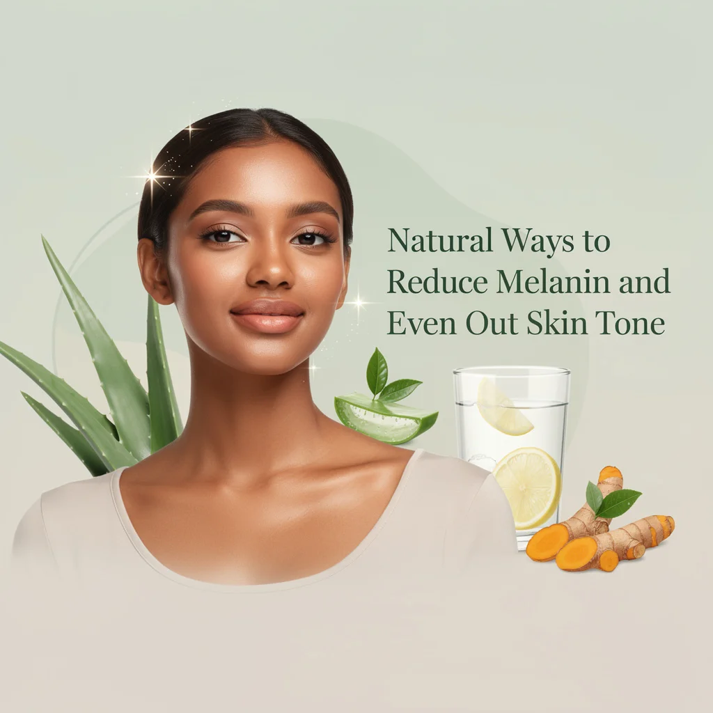 Natural Ways to Reduce Melanin and Even Out Skin Tone