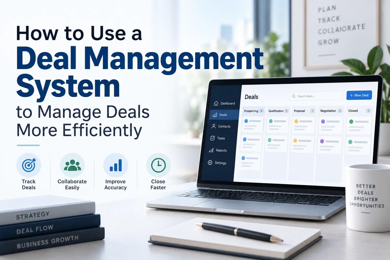 How to Use a Deal Management System to Manage Deals More Efficiently